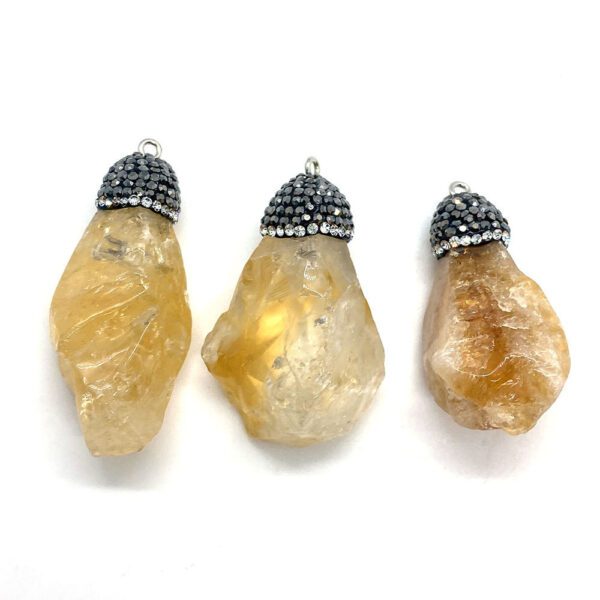 Natural Stone Crystal Pendant Irregular - Image 4