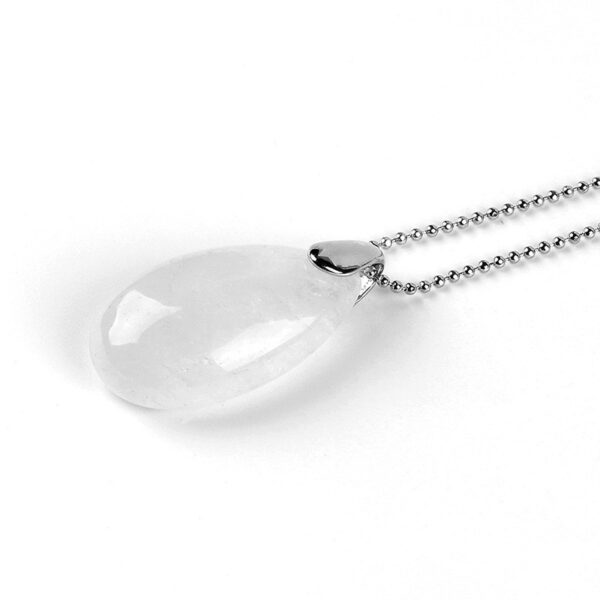 Crystal drop pendant necklace - Image 7