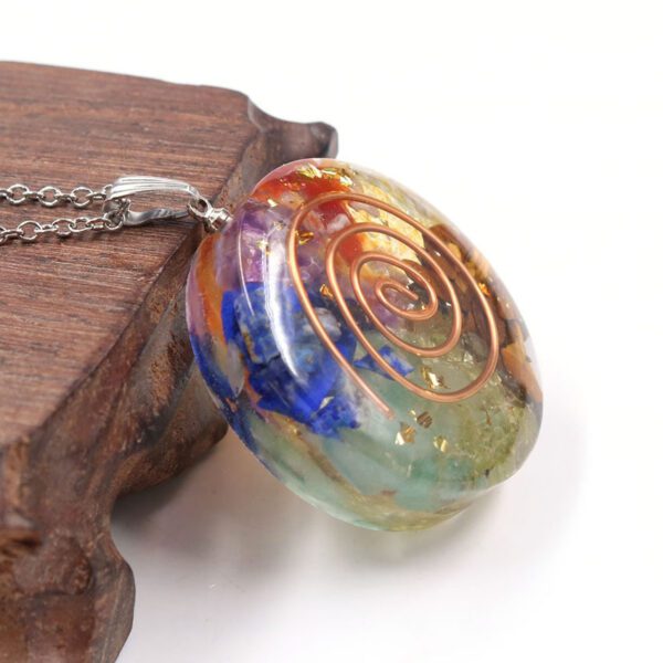 Drop Glue Colorful Crystal Pendant - Image 2